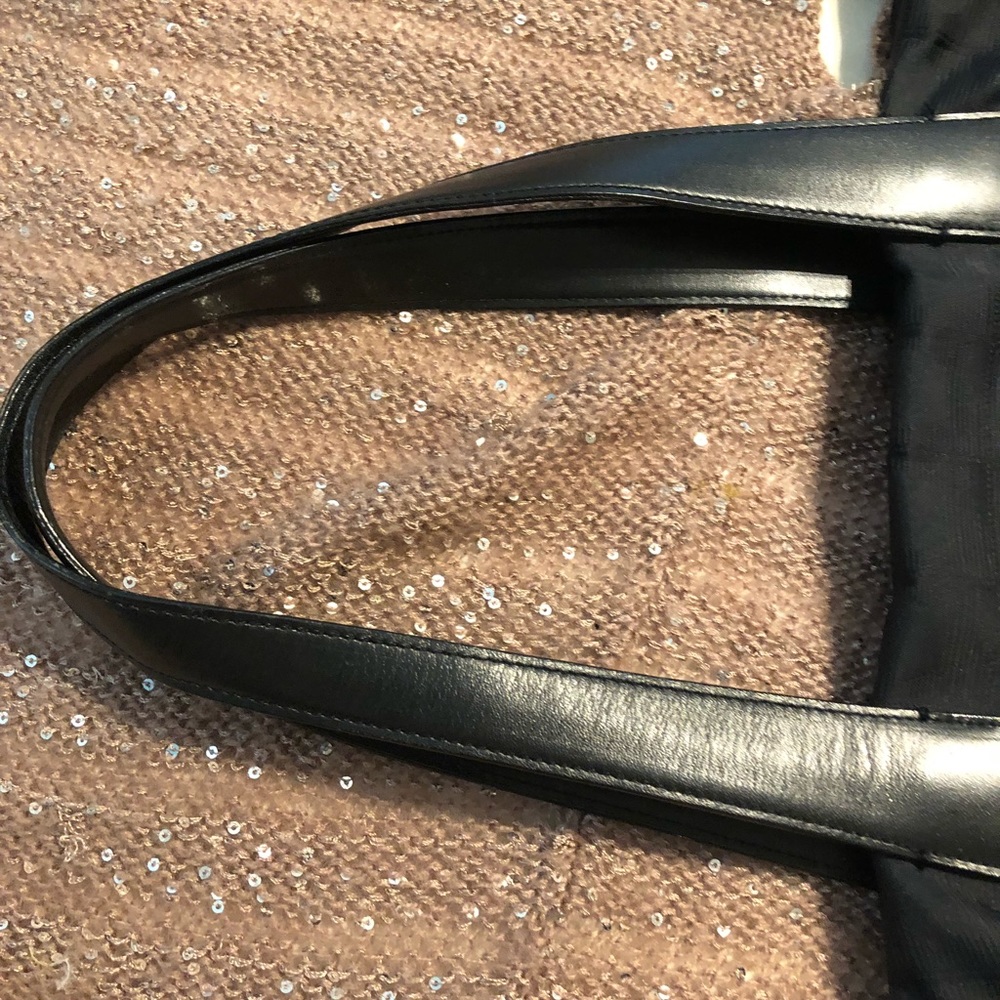 Sold// Monogram  Black Channel Totes - Picture 8 of 8